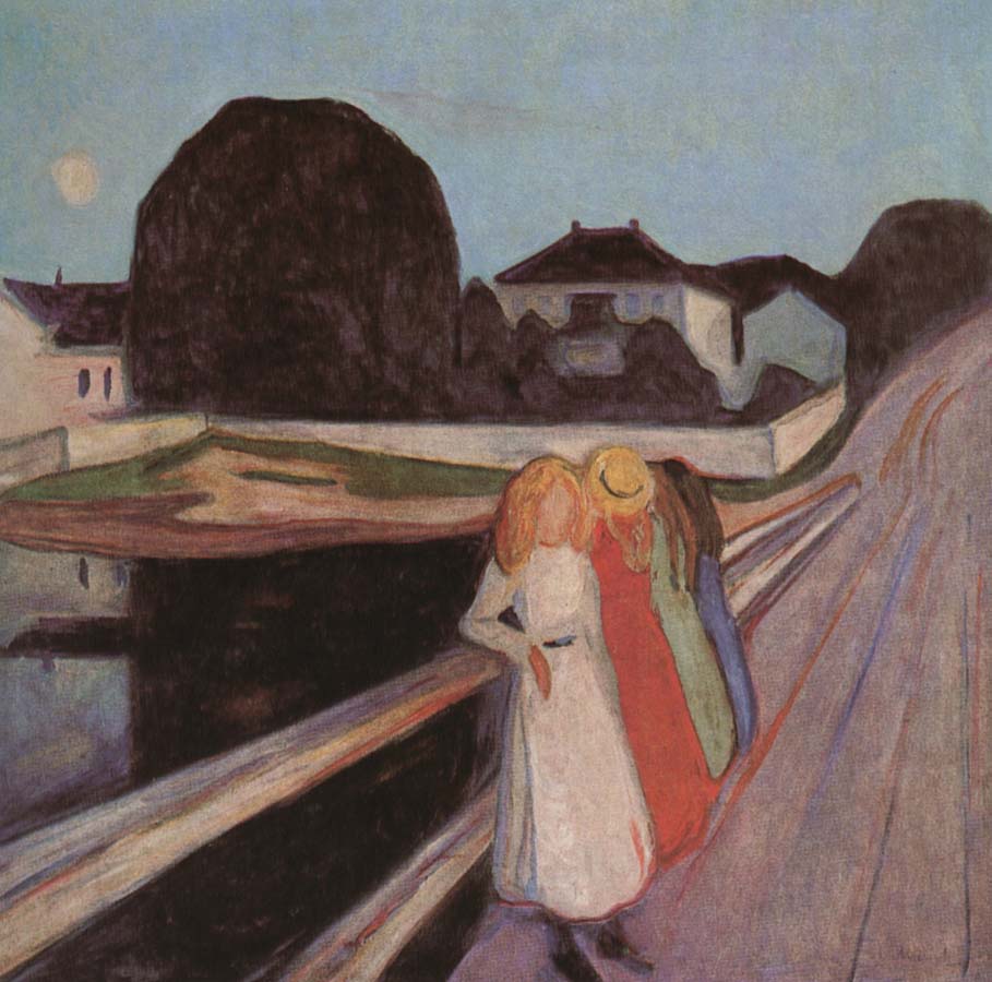 Four Girl on the bridge